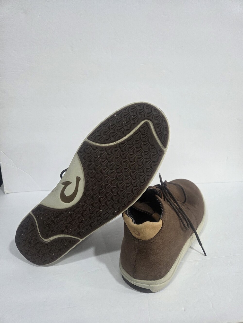 Olukai Men's Brown Casual Mid-Top Chukka  Boots Sz.13 M - Picture 3 of 7